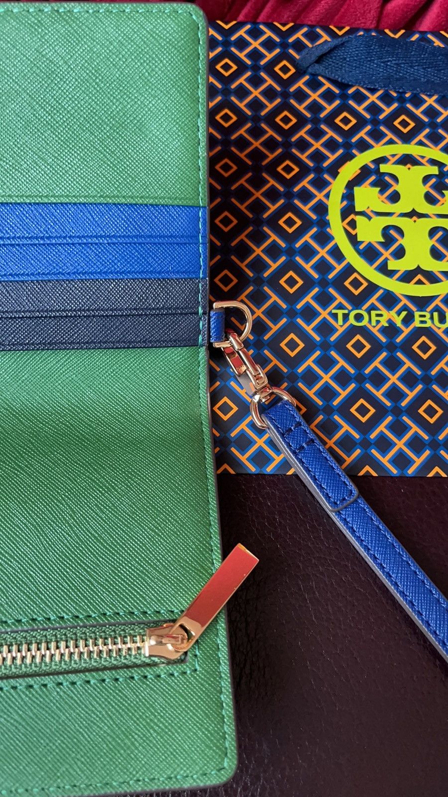 Tory Burch NWT Tory Burch Emerson Slim Wristlet Envelope Wallet $198 Size ONE SIZE - 4 Thumbnail