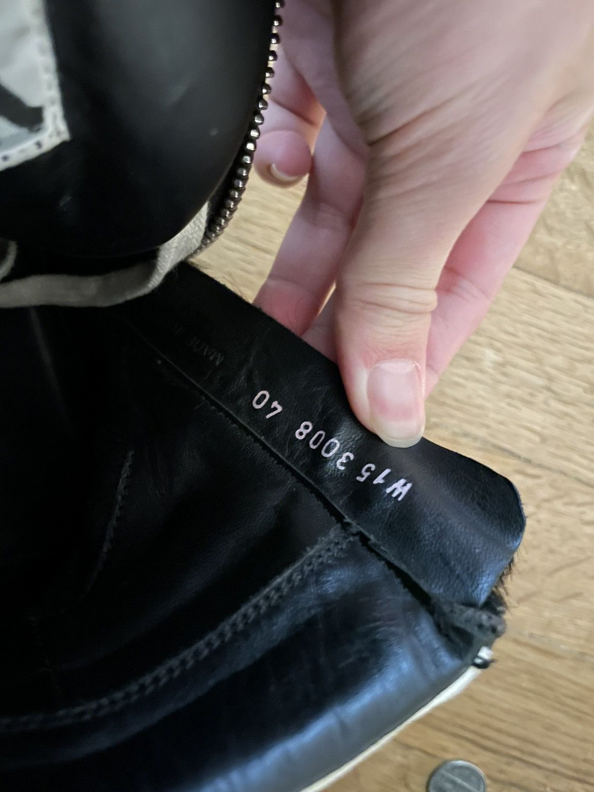 Rick Owens （final drop ）Rick Owens pony hair geobaskets Rare sz 40 Size US 7.5 / EU 40-41 - 13 Thumbnail