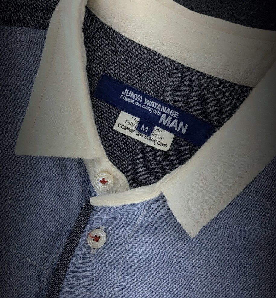 Comme des Garcons × Junya Watanabe Chambray Shacket Shirt / Jacket Size US M / EU 48-50 / 2 - 4 Thumbnail