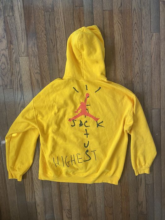 Travis Scott Cactus Jack x Jordan Highest in The Room Hoodie | Grailed