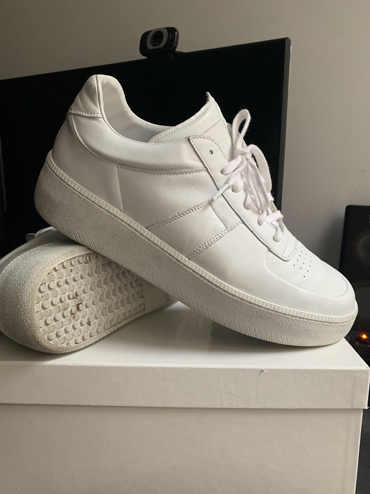 Maison Margiela Margiela low basketball air force 1 sneaker Grailed