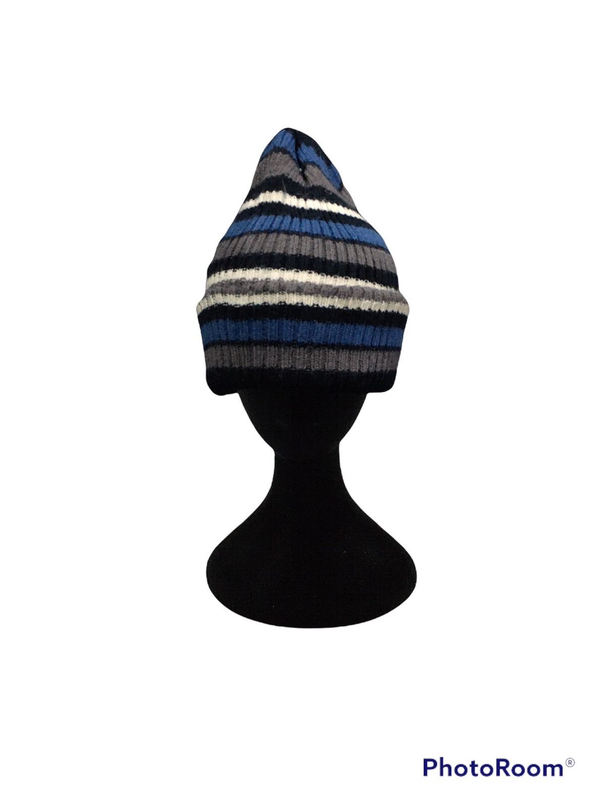 Other Unknown Beanie Stripe Kurt Kobain Style Size ONE SIZE - 2 Thumbnail