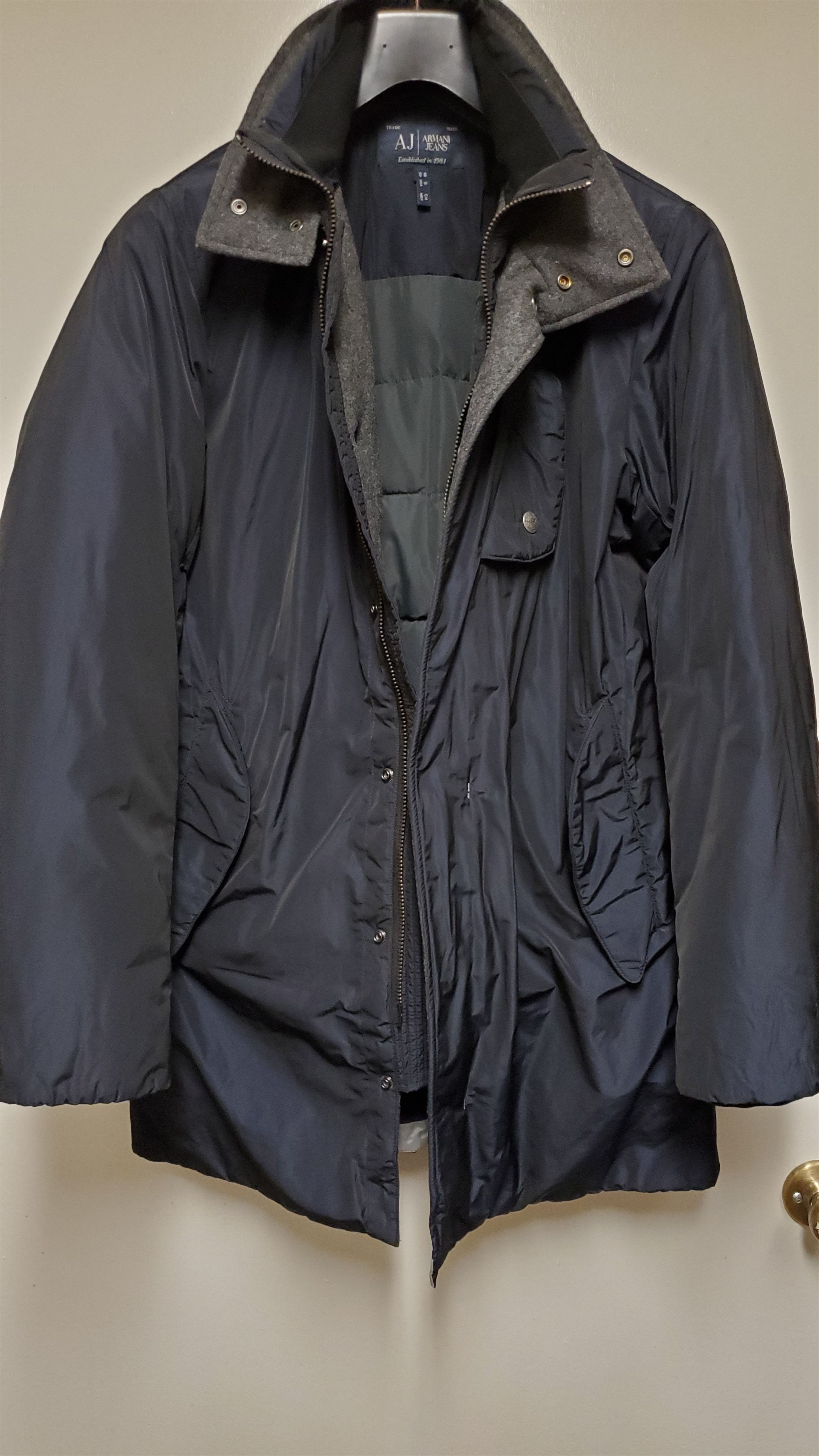 Armani Detachable Hoodie Long Parka Size US M / EU 48-50 / 2 - 2 Thumbnail