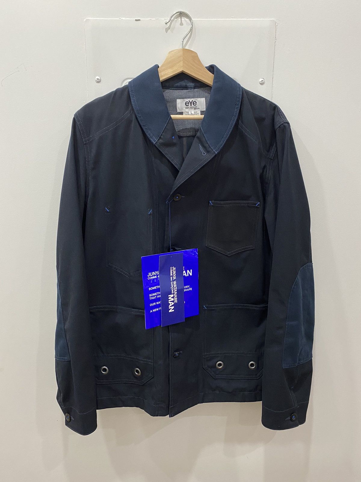 image of Junya Watanabe Blazer in Navy, Men's (Size Large)