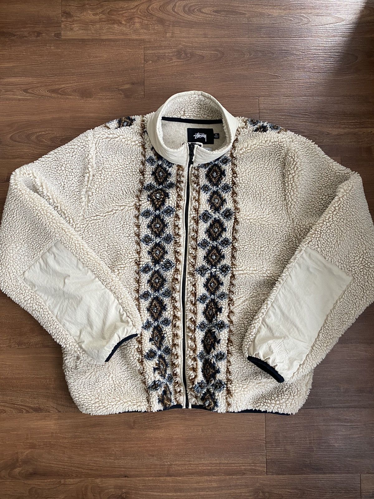 Stussy NOMA Lima Jacquard Sherpa Jacket