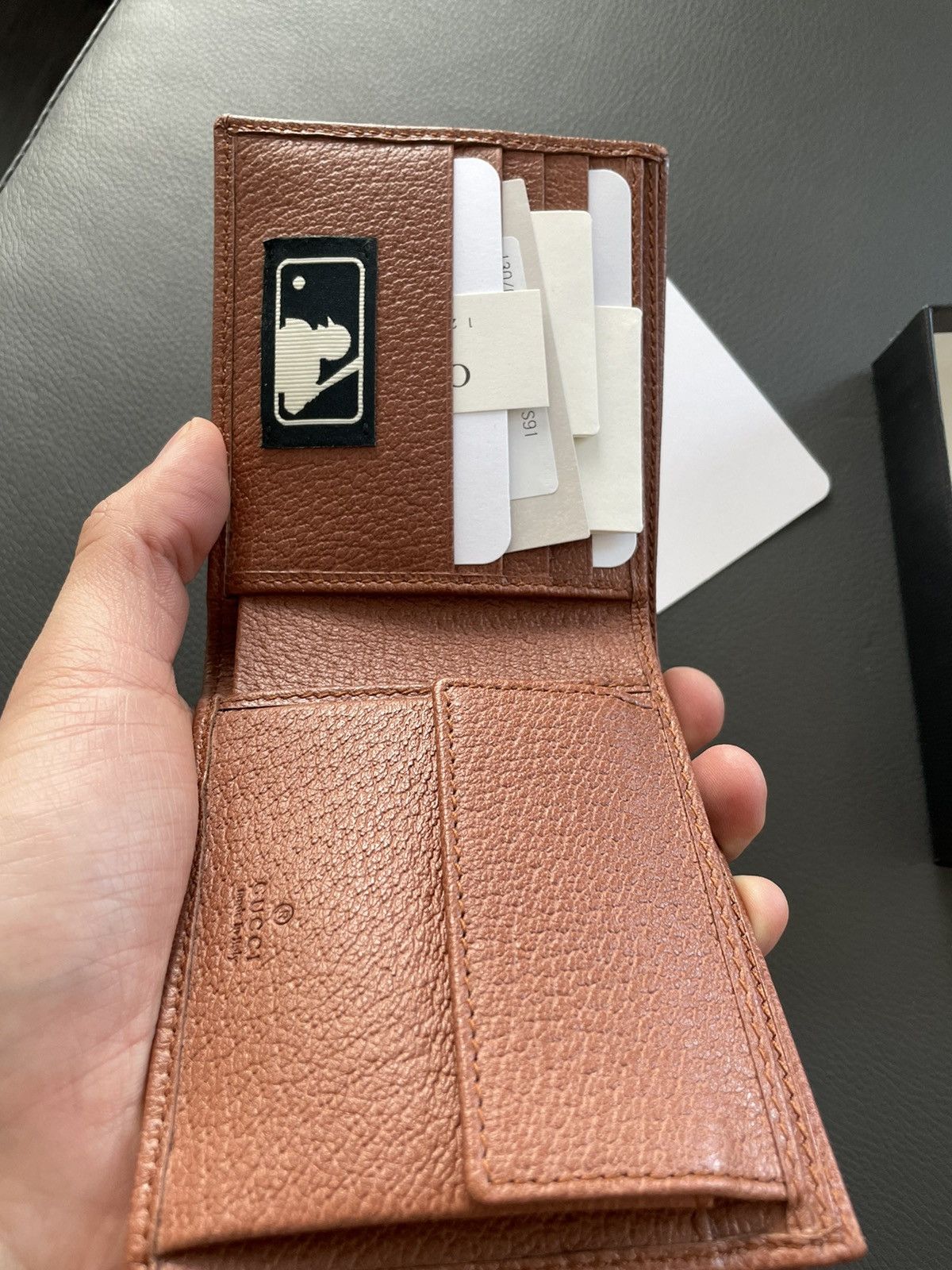 Gucci × New York Yankees Super Rare Runway Gucci x Yankees Logo Wallet Size ONE SIZE - 8 Thumbnail