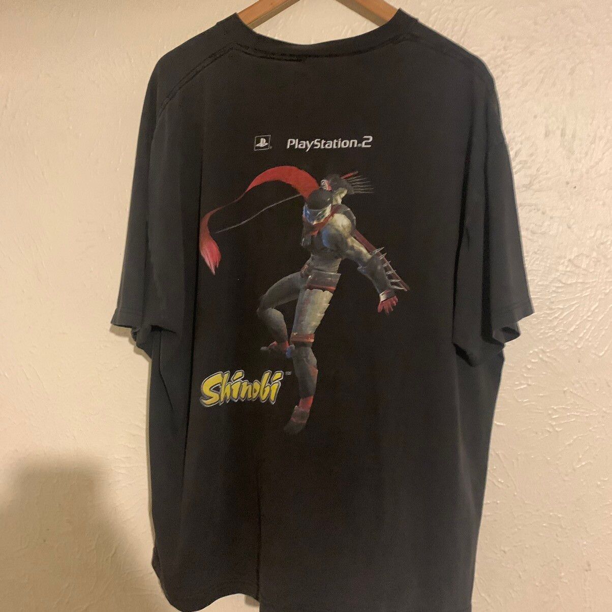 Vintage SEGA PlayStation 2 Shinobi Video Game Promo T-Shirt | Grailed