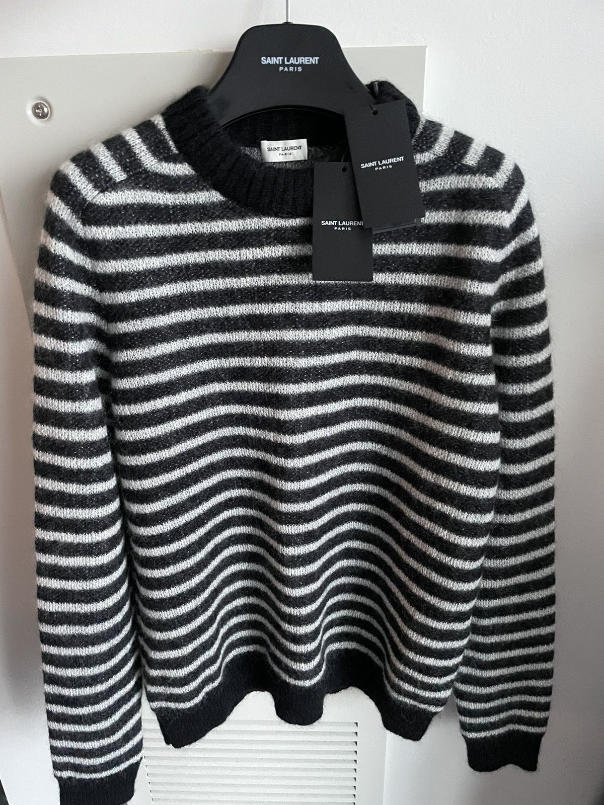Saint Laurent Paris × Yves Saint Laurent Saint Laurent Limited Edition Classic Mohair Sweater Size US XL / EU 56 / 4 - 13 Thumbnail