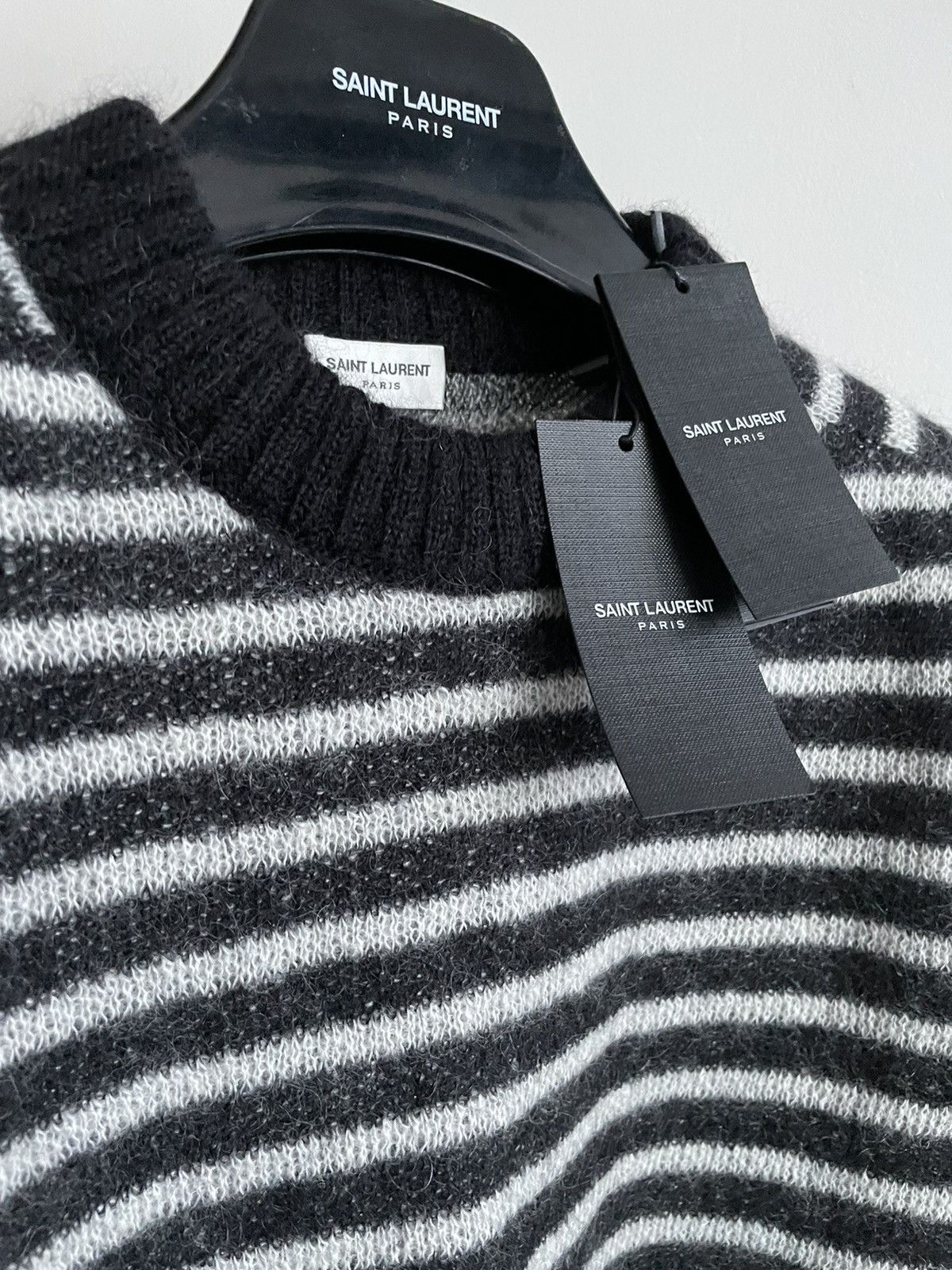 Saint Laurent Paris × Yves Saint Laurent Saint Laurent Limited Edition Classic Mohair Sweater Size US XL / EU 56 / 4 - 9 Thumbnail