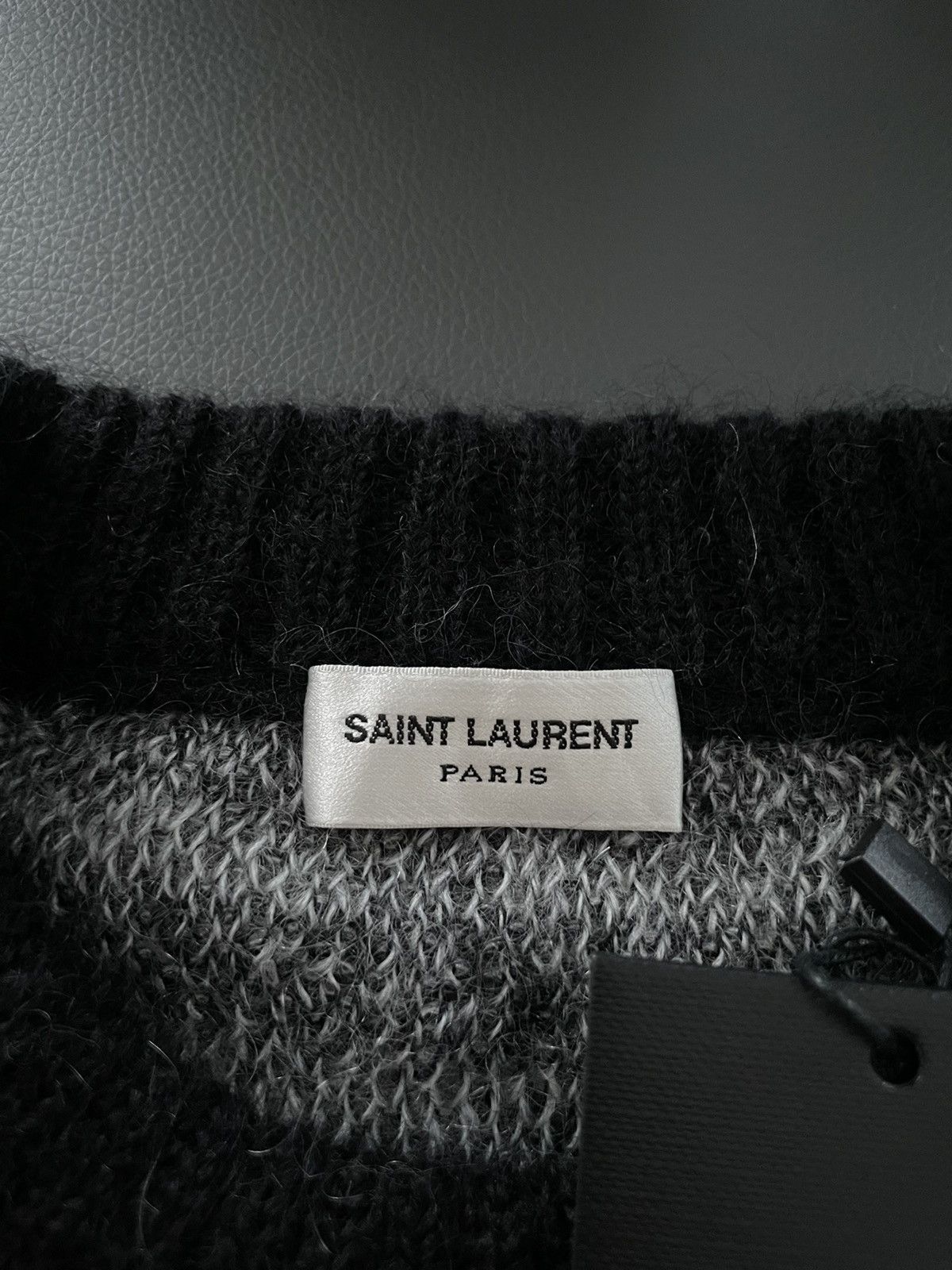 Saint Laurent Paris × Yves Saint Laurent Saint Laurent Limited Edition Classic Mohair Sweater Size US XL / EU 56 / 4 - 16 Thumbnail