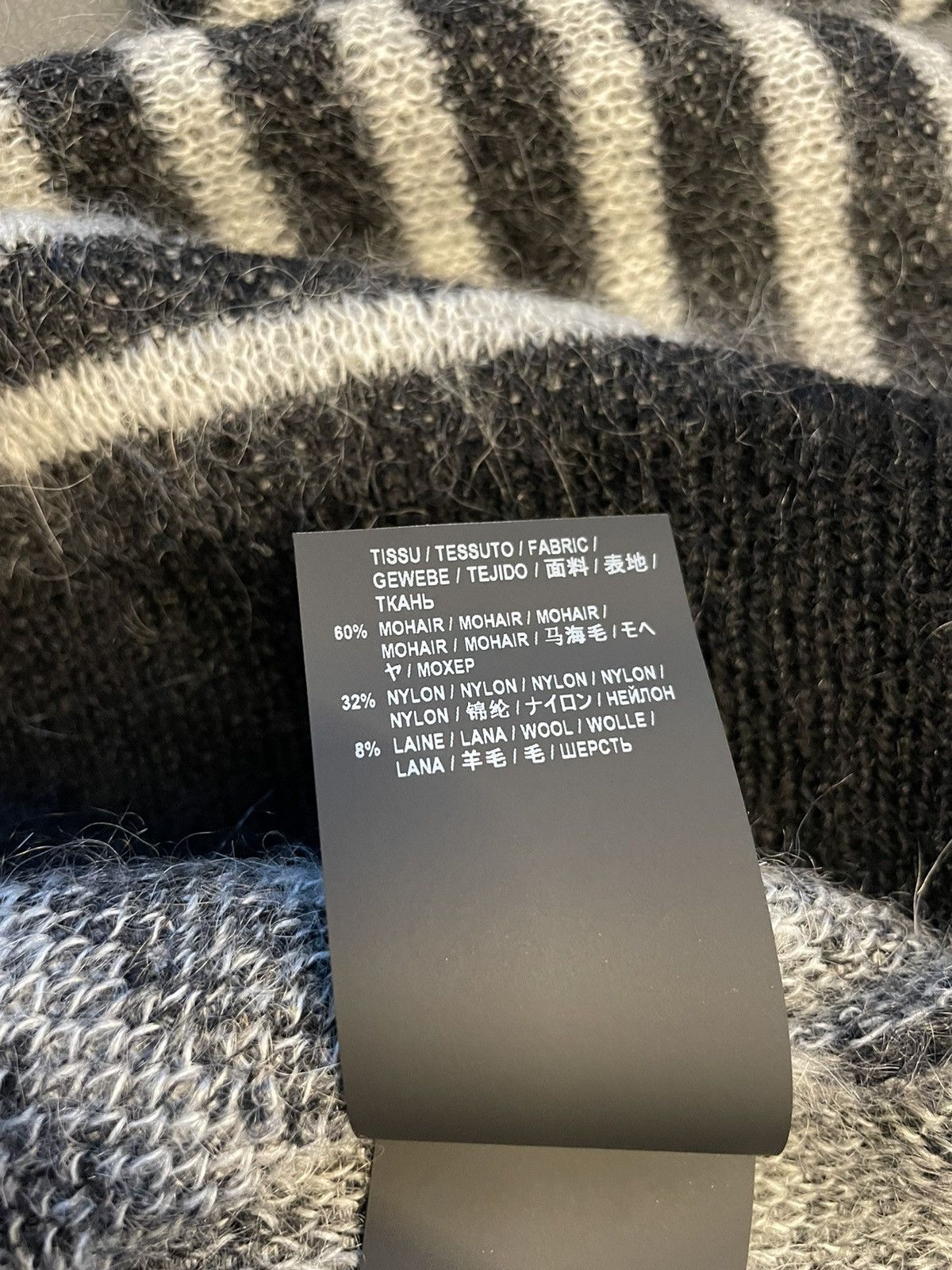 Saint Laurent Paris × Yves Saint Laurent Saint Laurent Limited Edition Classic Mohair Sweater Size US XL / EU 56 / 4 - 7 Thumbnail