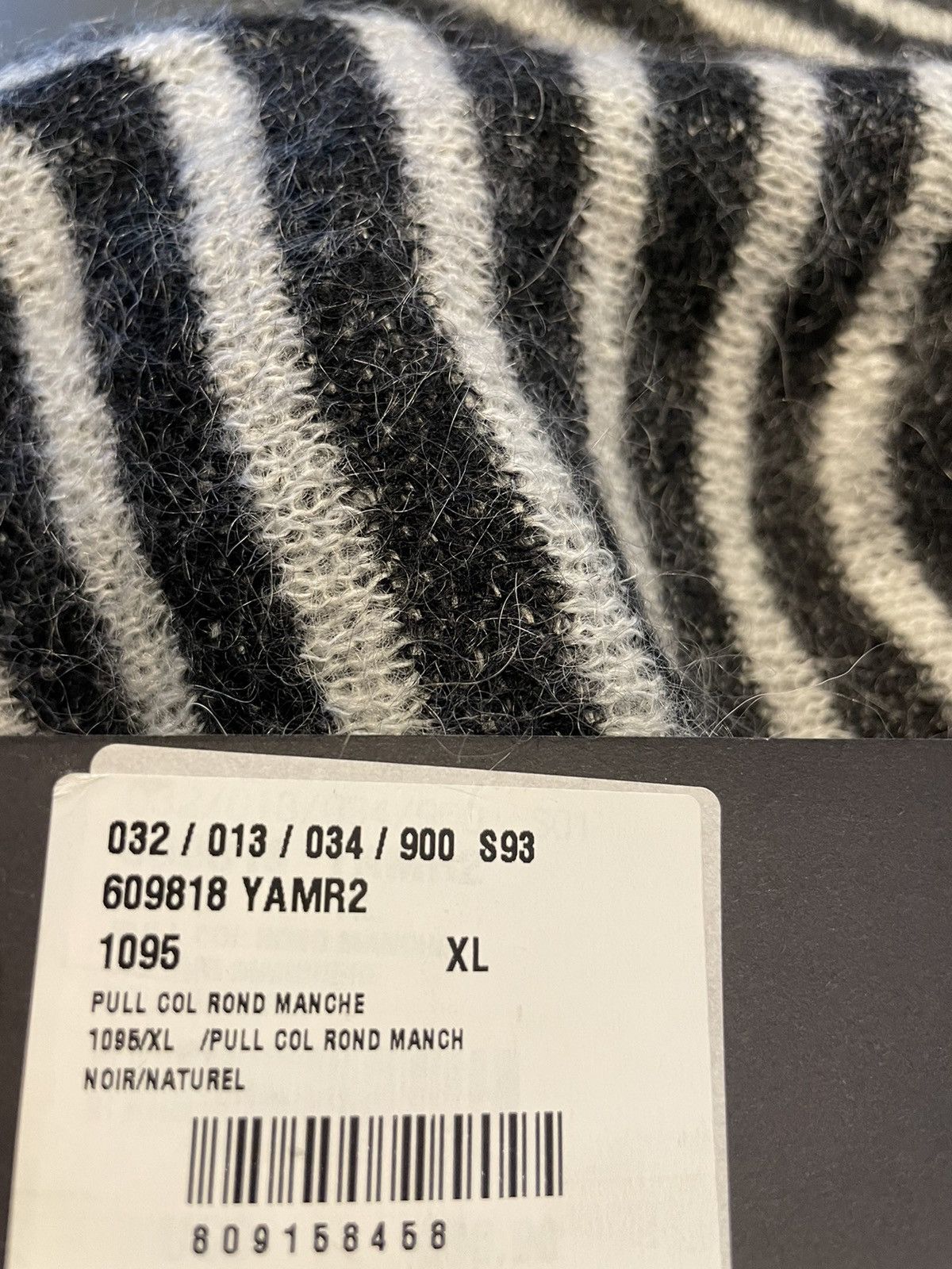 Saint Laurent Paris × Yves Saint Laurent Saint Laurent Iconic Limited Edition Classic Mohair Sweater Size US XL / EU 56 / 4 - 5 Thumbnail