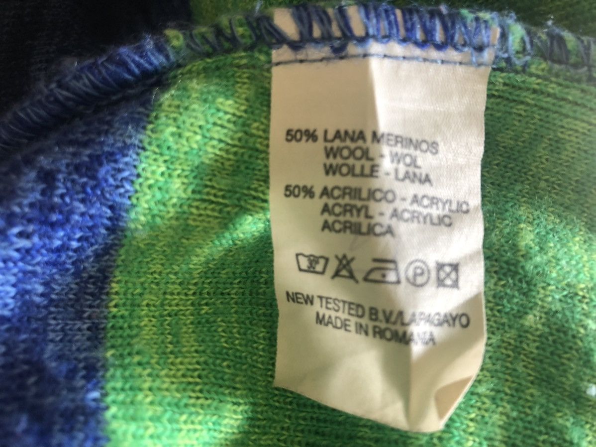 Vintage Vintage 90s Lapagayo Made in Romania Rainbow Wool Sweater Size US XL / EU 56 / 4 - 13 Thumbnail