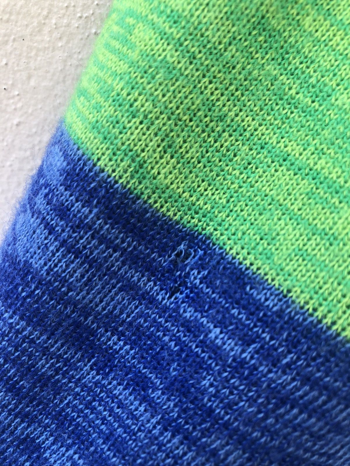 Vintage Vintage 90s Lapagayo Made in Romania Rainbow Wool Sweater Size US XL / EU 56 / 4 - 10 Thumbnail