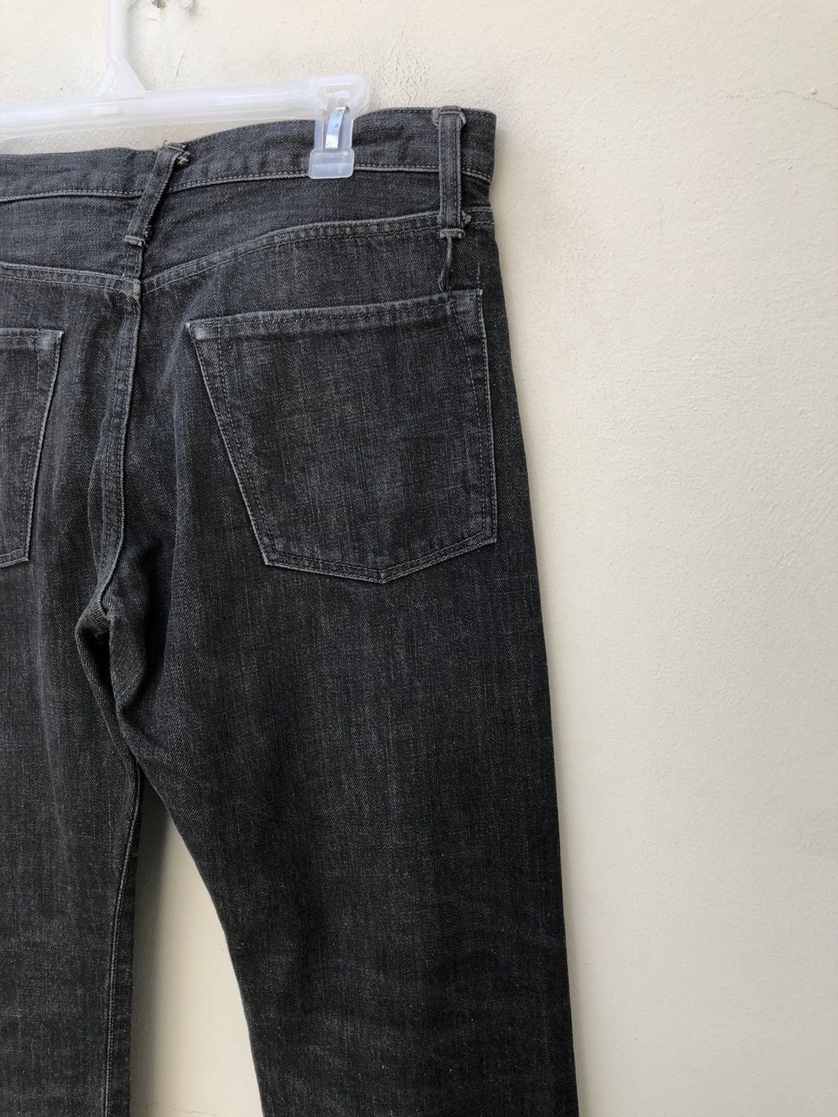Karl Lagerfeld Vintage Karl Lagerfeld AW 2006-2007 Black Denim Jeans Size US 32 / EU 48 - 21 Thumbnail