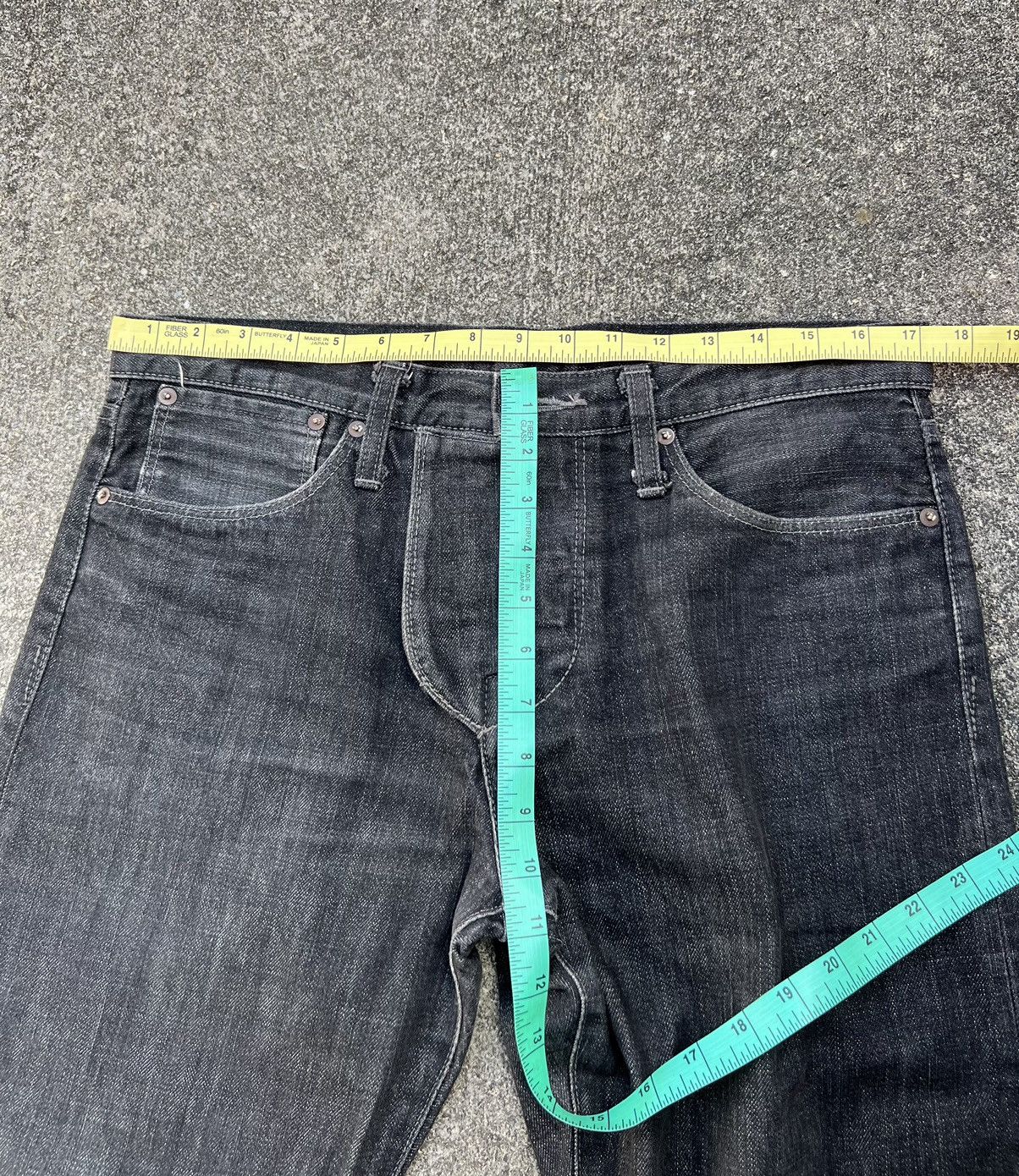 Karl Lagerfeld Vintage Karl Lagerfeld AW 2006-2007 Black Denim Jeans Size US 32 / EU 48 - 2 Thumbnail