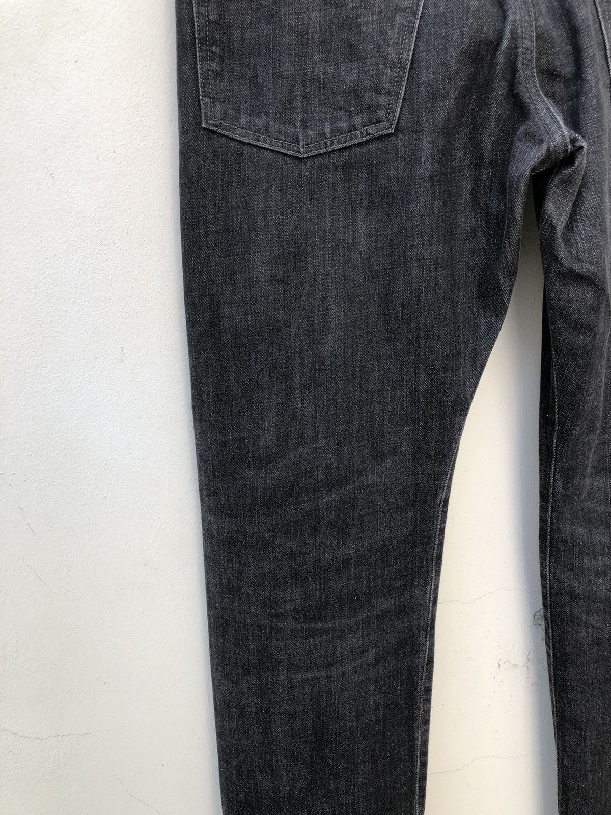 Karl Lagerfeld Vintage Karl Lagerfeld AW 2006-2007 Black Denim Jeans Size US 32 / EU 48 - 19 Thumbnail
