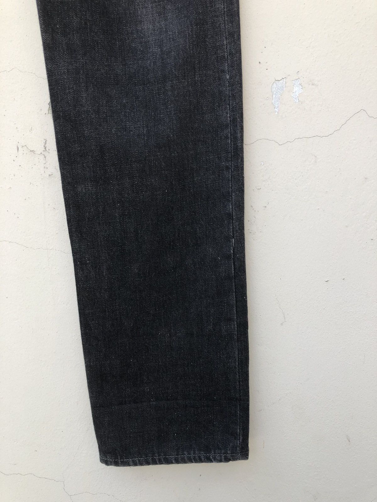 Karl Lagerfeld Vintage Karl Lagerfeld AW 2006-2007 Black Denim Jeans Size US 32 / EU 48 - 15 Thumbnail