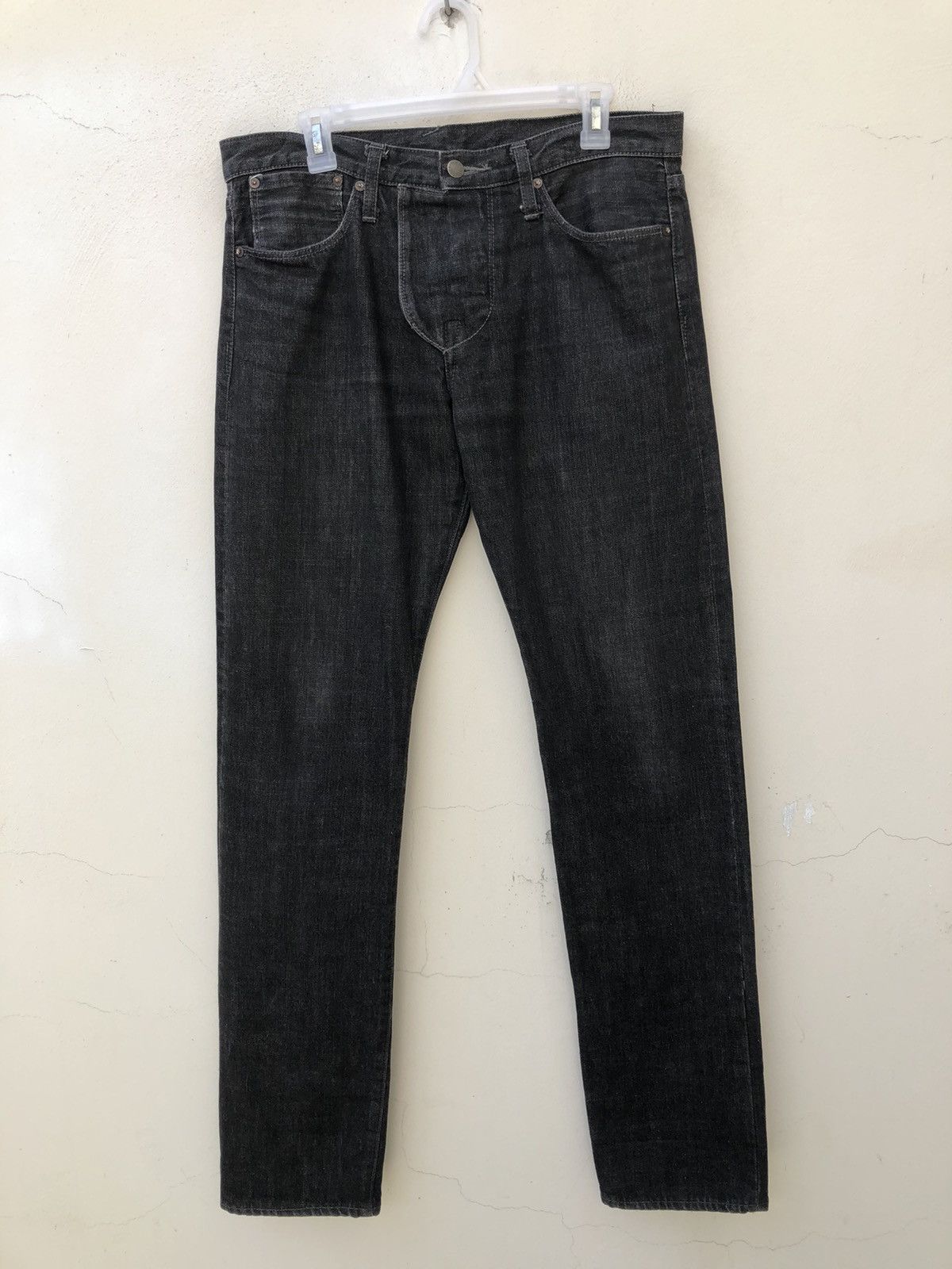 Karl Lagerfeld Vintage Karl Lagerfeld AW 2006-2007 Black Denim Jeans Size US 32 / EU 48 - 6 Thumbnail