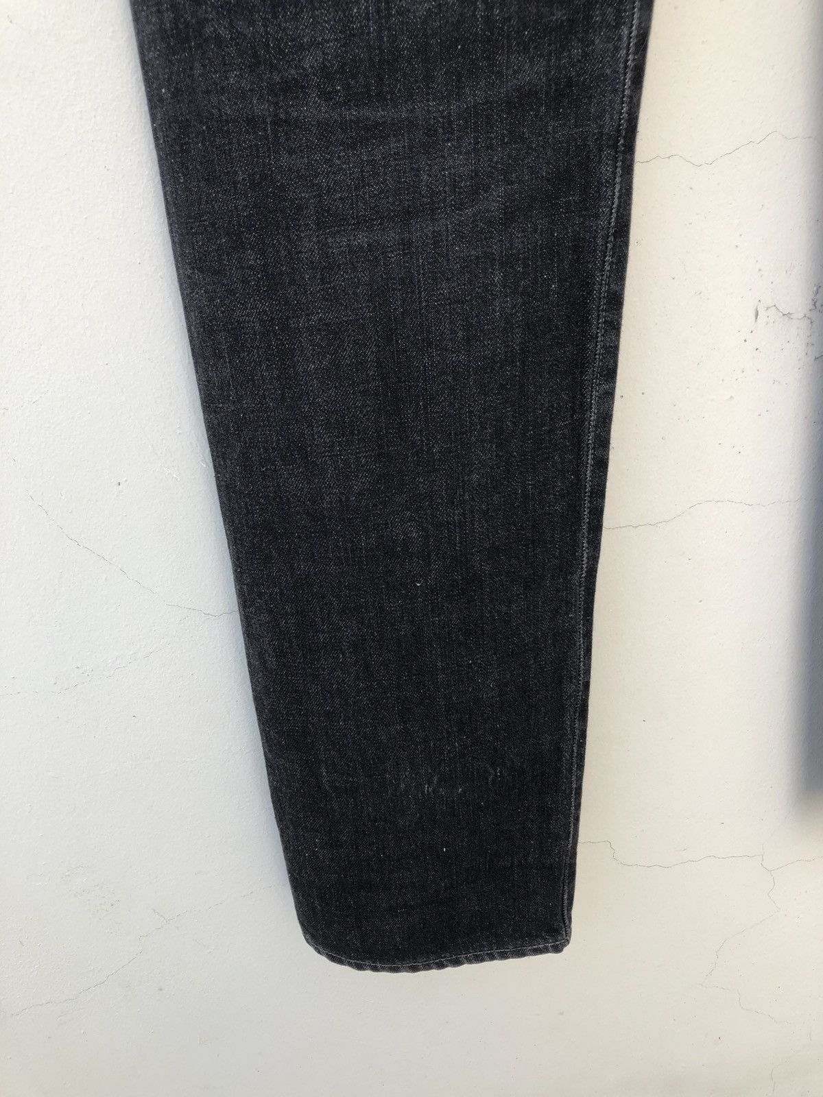 Karl Lagerfeld Vintage Karl Lagerfeld AW 2006-2007 Black Denim Jeans Size US 32 / EU 48 - 20 Thumbnail