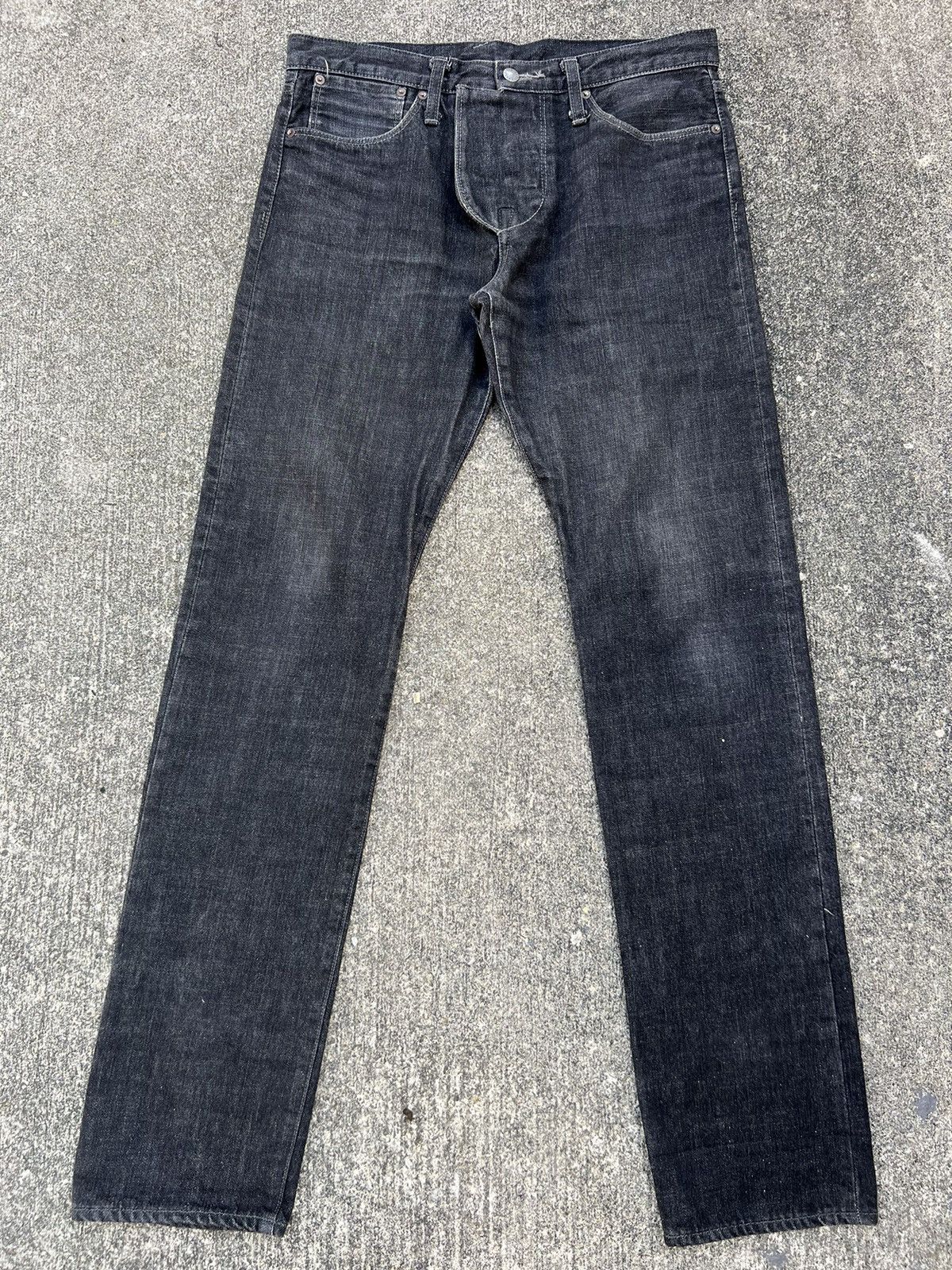 Karl Lagerfeld Vintage Karl Lagerfeld AW 2006-2007 Black Denim Jeans Size US 32 / EU 48 - 1 Thumbnail