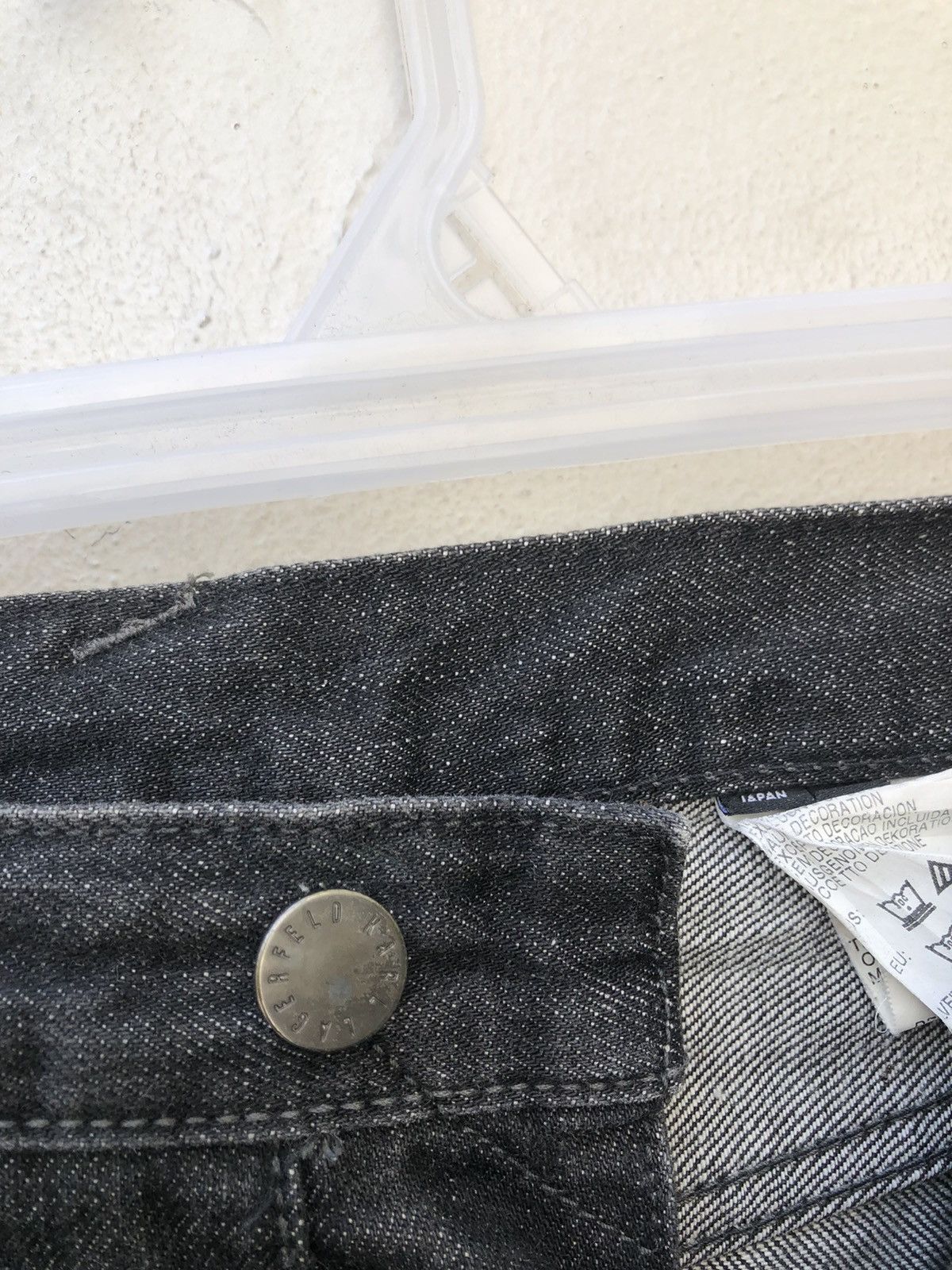 Karl Lagerfeld Vintage Karl Lagerfeld AW 2006-2007 Black Denim Jeans Size US 32 / EU 48 - 9 Thumbnail