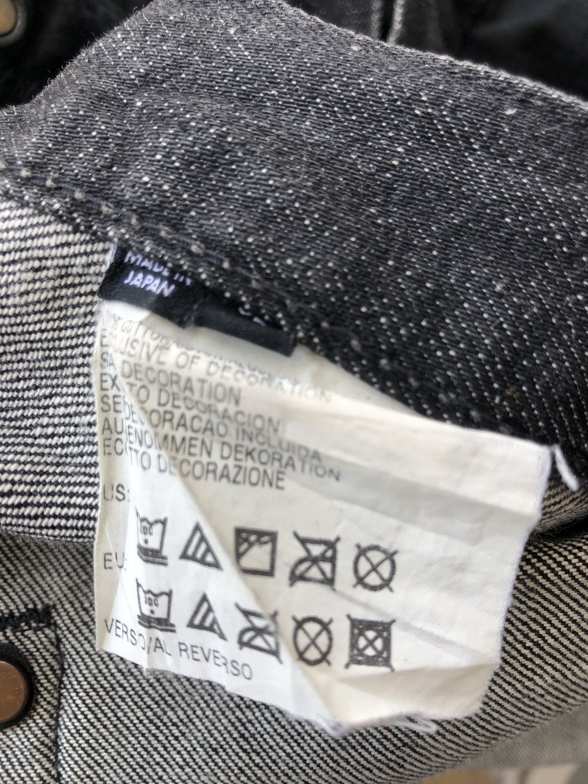 Karl Lagerfeld Vintage Karl Lagerfeld AW 2006-2007 Black Denim Jeans Size US 32 / EU 48 - 23 Thumbnail