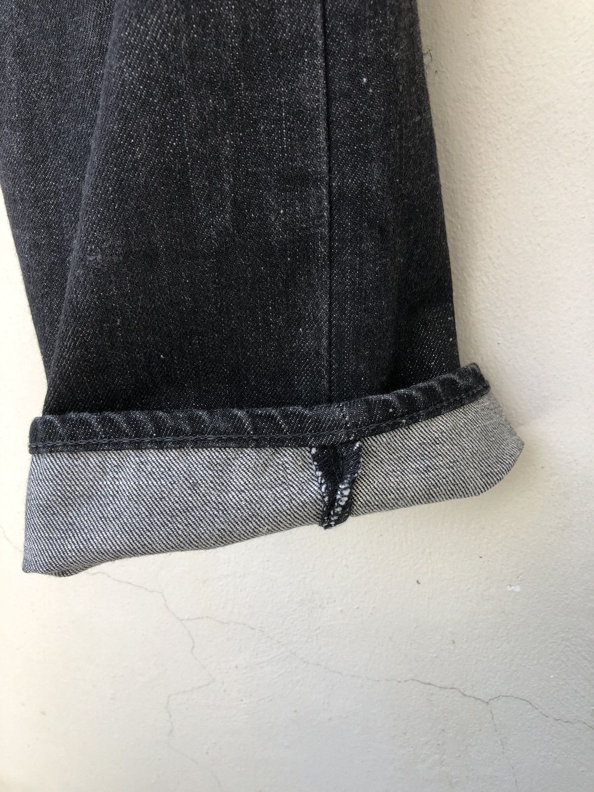 Karl Lagerfeld Vintage Karl Lagerfeld AW 2006-2007 Black Denim Jeans Size US 32 / EU 48 - 16 Thumbnail