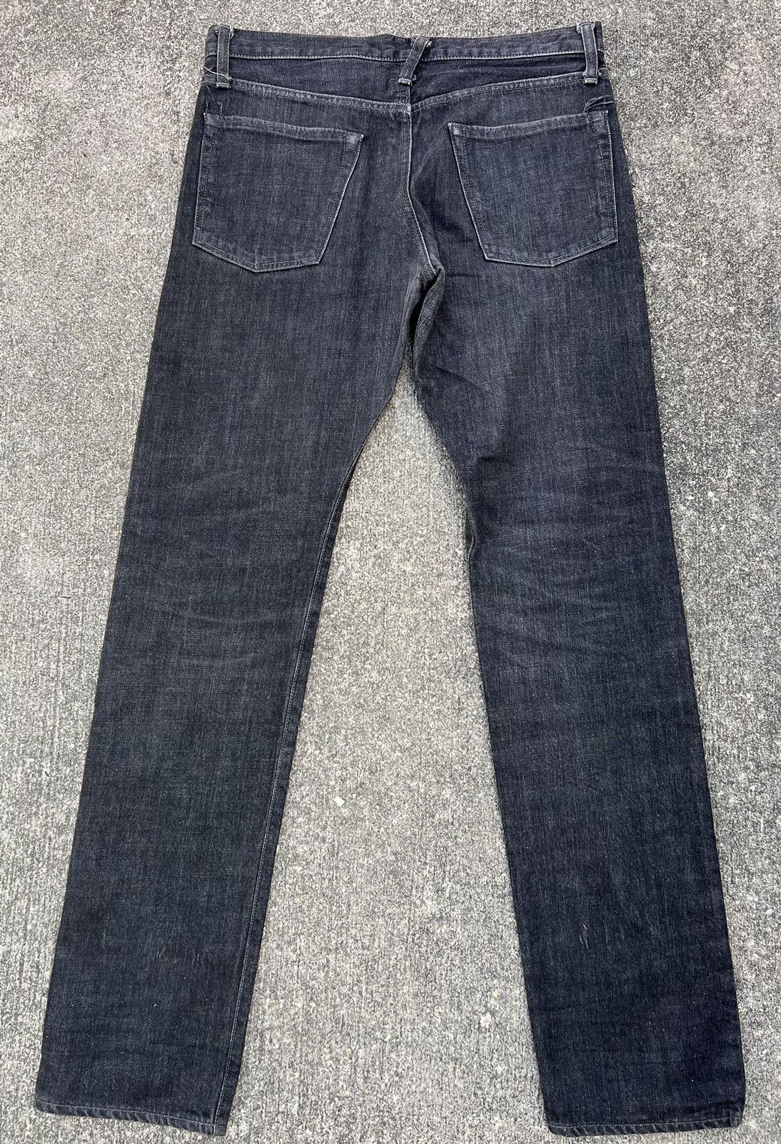 Karl Lagerfeld Vintage Karl Lagerfeld AW 2006-2007 Black Denim Jeans Size US 32 / EU 48 - 5 Thumbnail