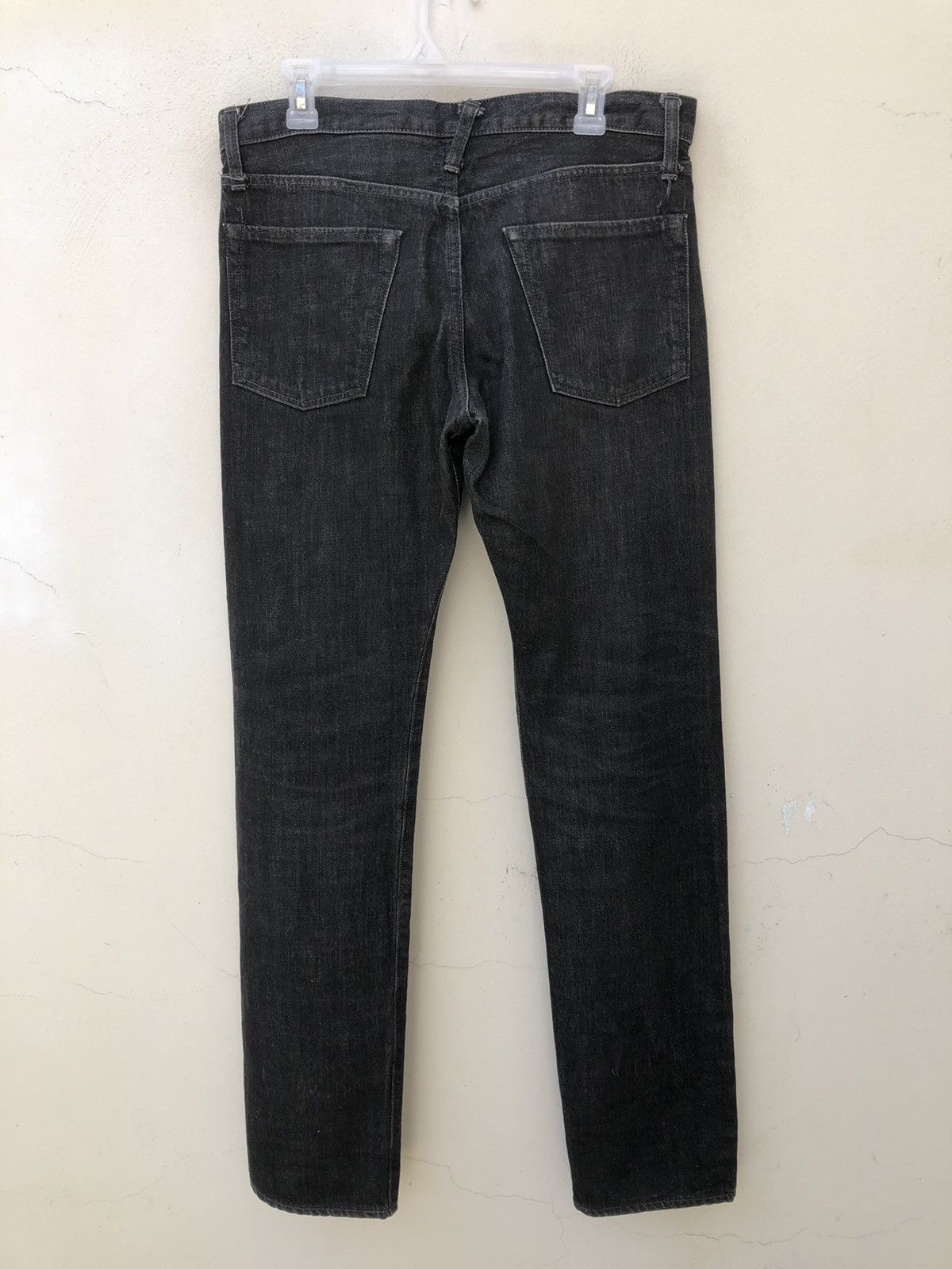 Karl Lagerfeld Vintage Karl Lagerfeld AW 2006-2007 Black Denim Jeans Size US 32 / EU 48 - 17 Thumbnail