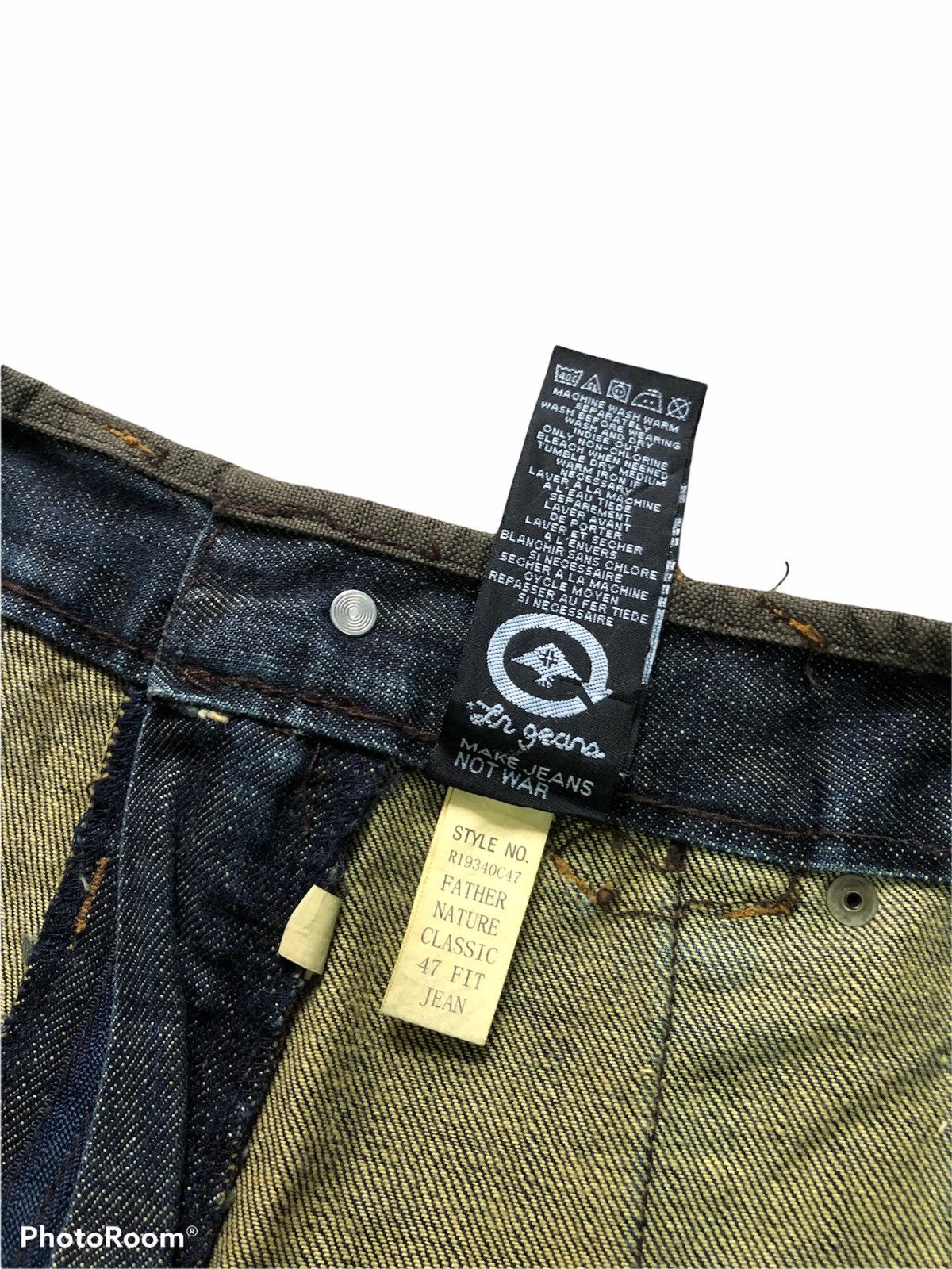 Japanese Brand WIDE LEG⚡️⚡️ RUSTY DISTRESSED DENIM Size US 36 / EU 52 - 6 Thumbnail