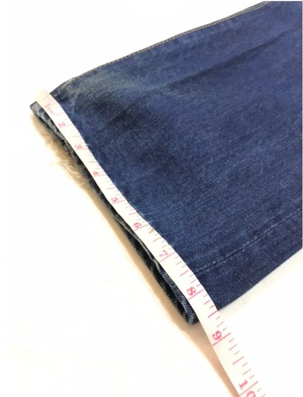 Japanese Brand VINTAGE CANTON INDIGO DENIM JEANS SELVEDGE SIZE 30 USA MADE Size US 30 / EU 46 - 4 Thumbnail