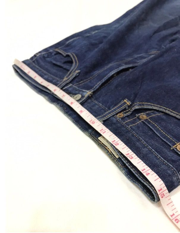 Japanese Brand VINTAGE CANTON INDIGO DENIM JEANS SELVEDGE SIZE 30 USA MADE Size US 30 / EU 46 - 13 Thumbnail