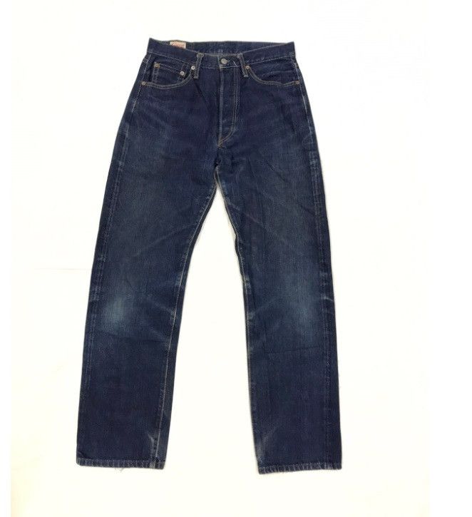 Japanese Brand VINTAGE CANTON INDIGO DENIM JEANS SELVEDGE SIZE 30 USA MADE Size US 30 / EU 46 - 1 Thumbnail