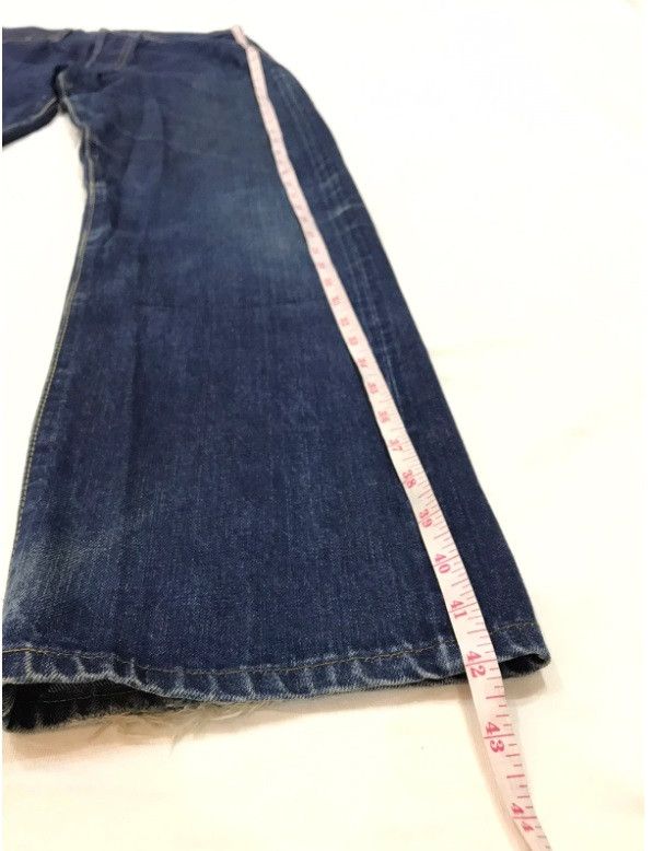 Japanese Brand VINTAGE CANTON INDIGO DENIM JEANS SELVEDGE SIZE 30 USA MADE Size US 30 / EU 46 - 3 Thumbnail
