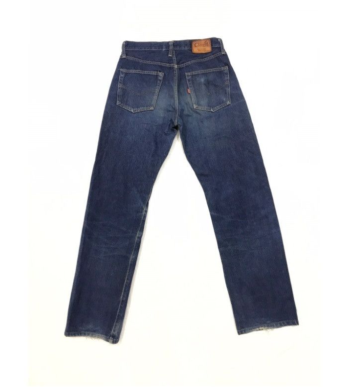 Japanese Brand VINTAGE CANTON INDIGO DENIM JEANS SELVEDGE SIZE 30 USA MADE Size US 30 / EU 46 - 2 Thumbnail