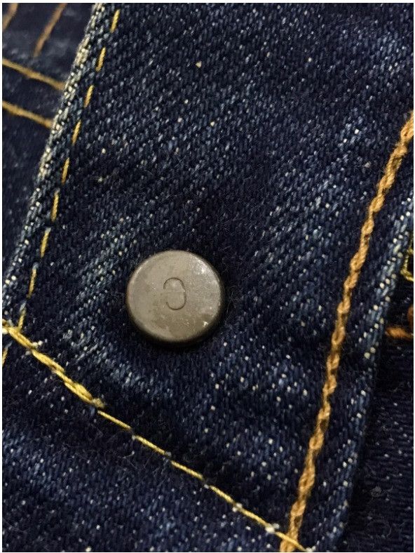 Japanese Brand VINTAGE CANTON INDIGO DENIM JEANS SELVEDGE SIZE 30 USA MADE Size US 30 / EU 46 - 9 Thumbnail