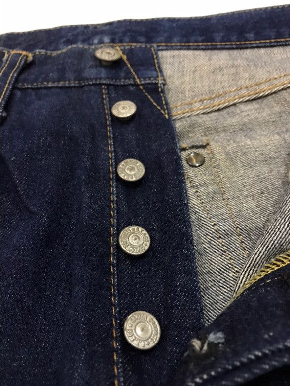 Japanese Brand VINTAGE CANTON INDIGO DENIM JEANS SELVEDGE SIZE 30 USA MADE Size US 30 / EU 46 - 8 Thumbnail