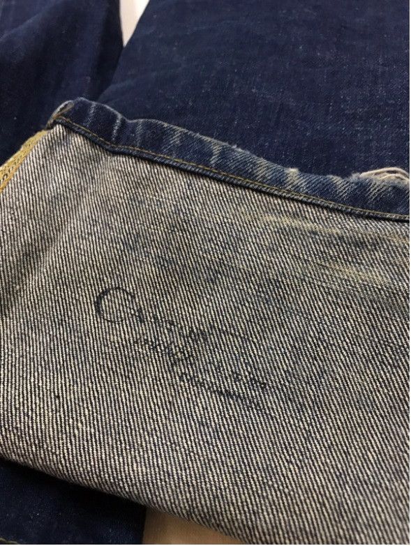 Japanese Brand VINTAGE CANTON INDIGO DENIM JEANS SELVEDGE SIZE 30 USA MADE Size US 30 / EU 46 - 16 Thumbnail