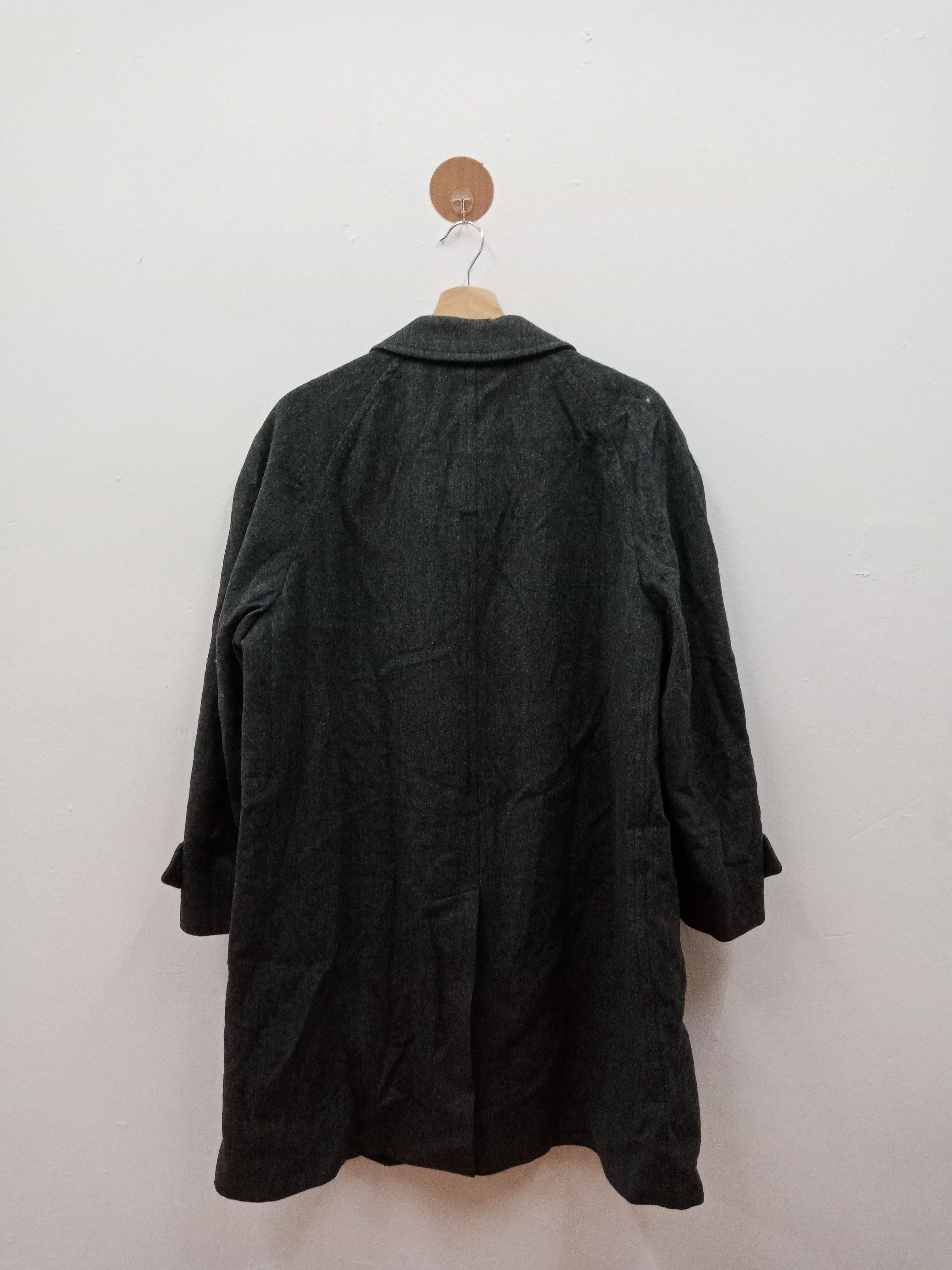 Burberry Burberry Prorsum Black Gray Wool Size US L / EU 52-54 / 3 - 2 Thumbnail