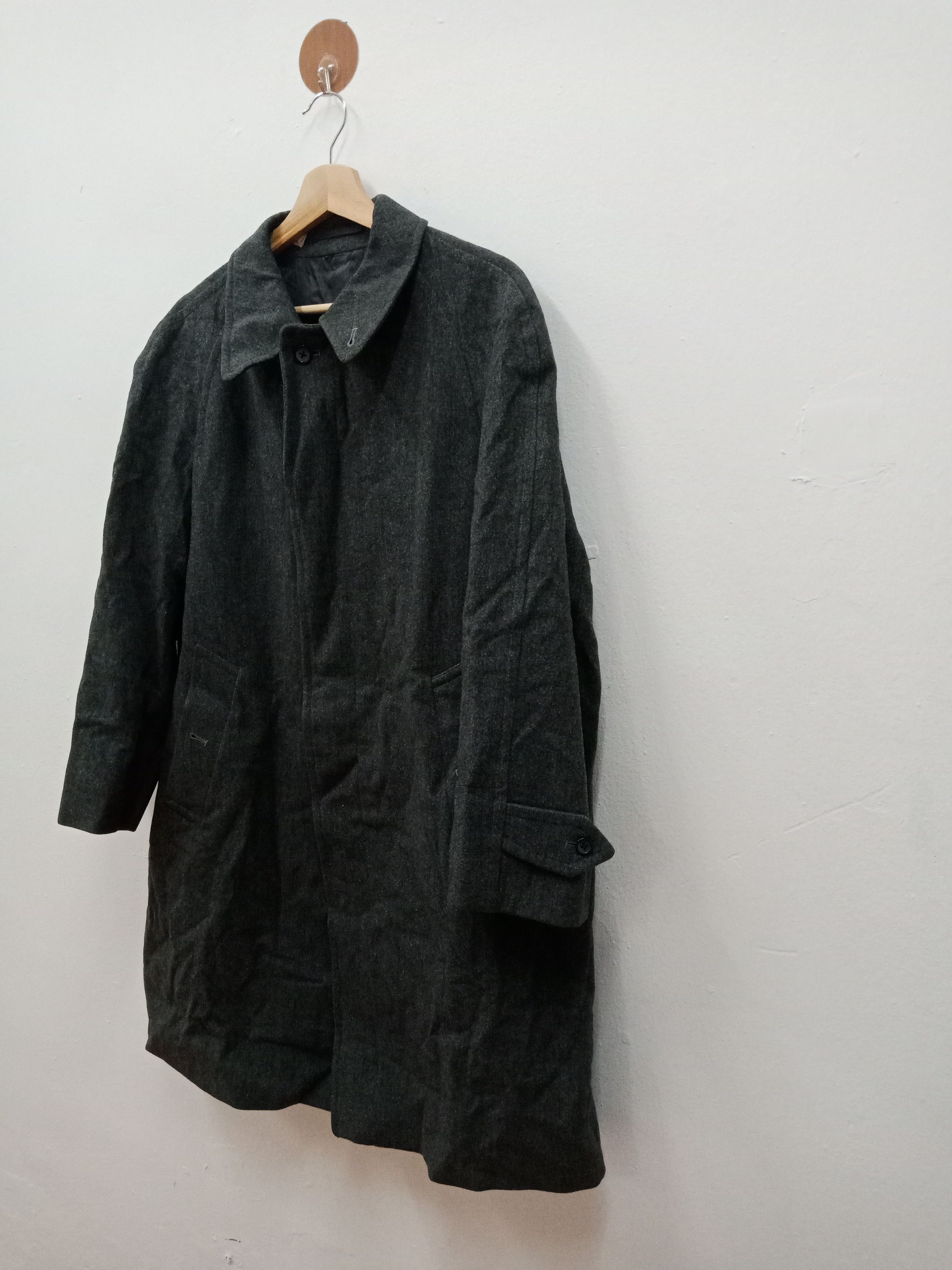 Burberry Burberry Prorsum Black Gray Wool Size US L / EU 52-54 / 3 - 4 Thumbnail