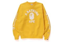 Bape x clearance champion college crewneck