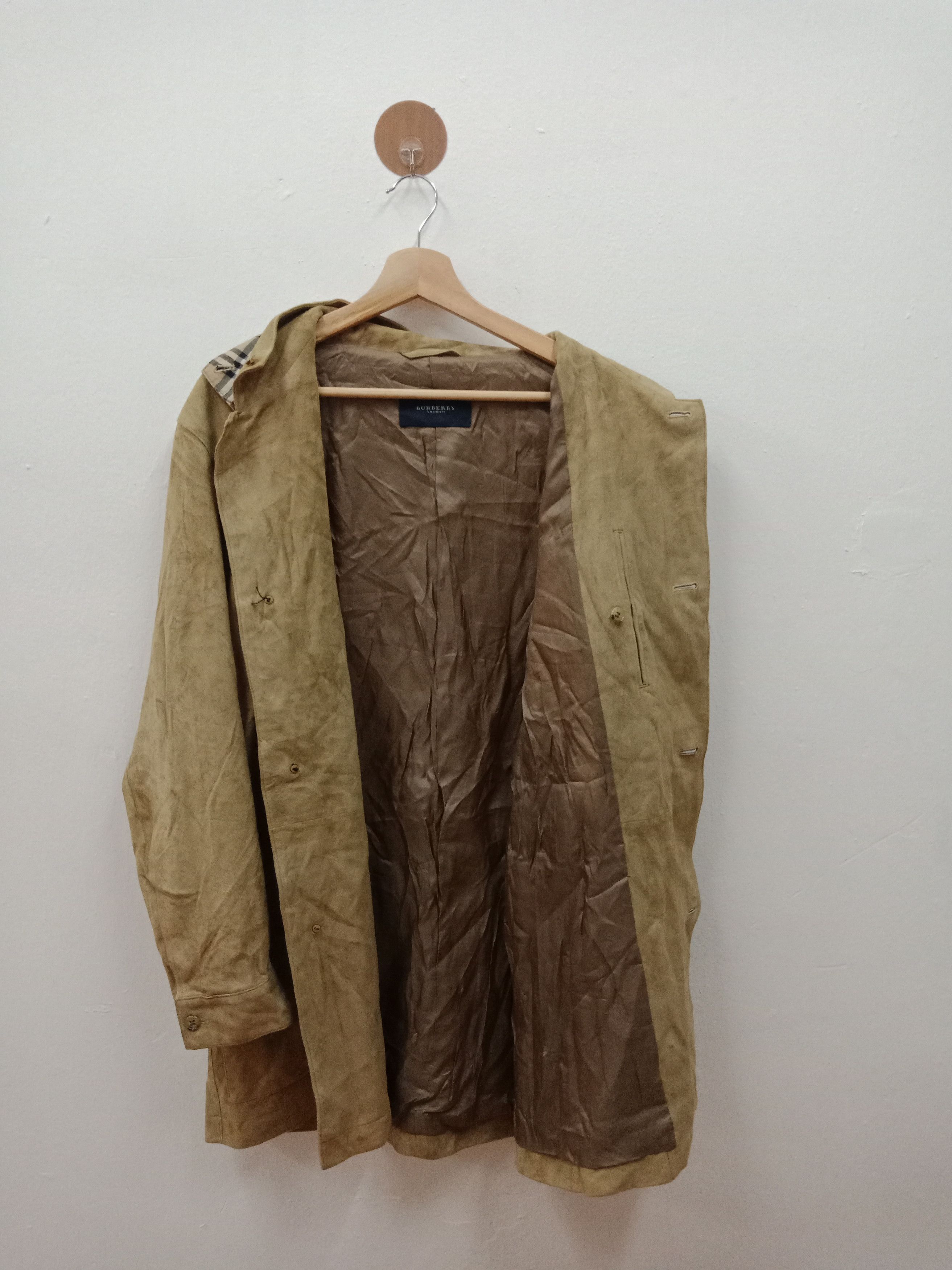 Burberry Burberry London Leather Novacheck Neck Size US L / EU 52-54 / 3 - 2 Thumbnail