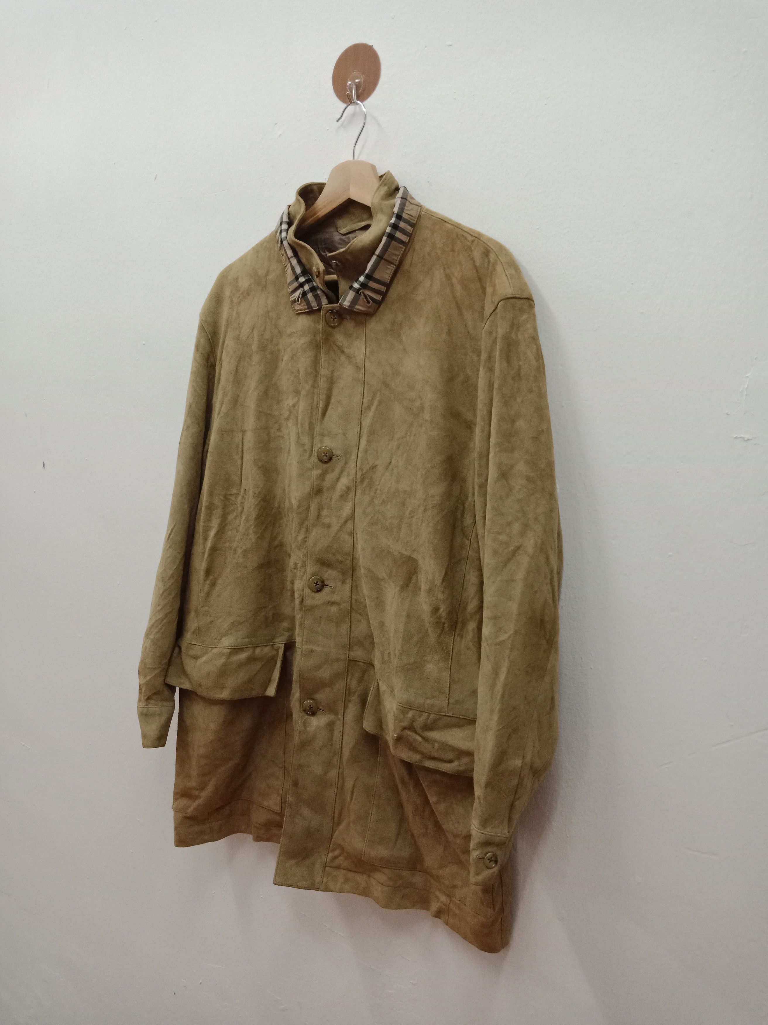 Burberry Burberry London Leather Novacheck Neck Size US L / EU 52-54 / 3 - 4 Thumbnail