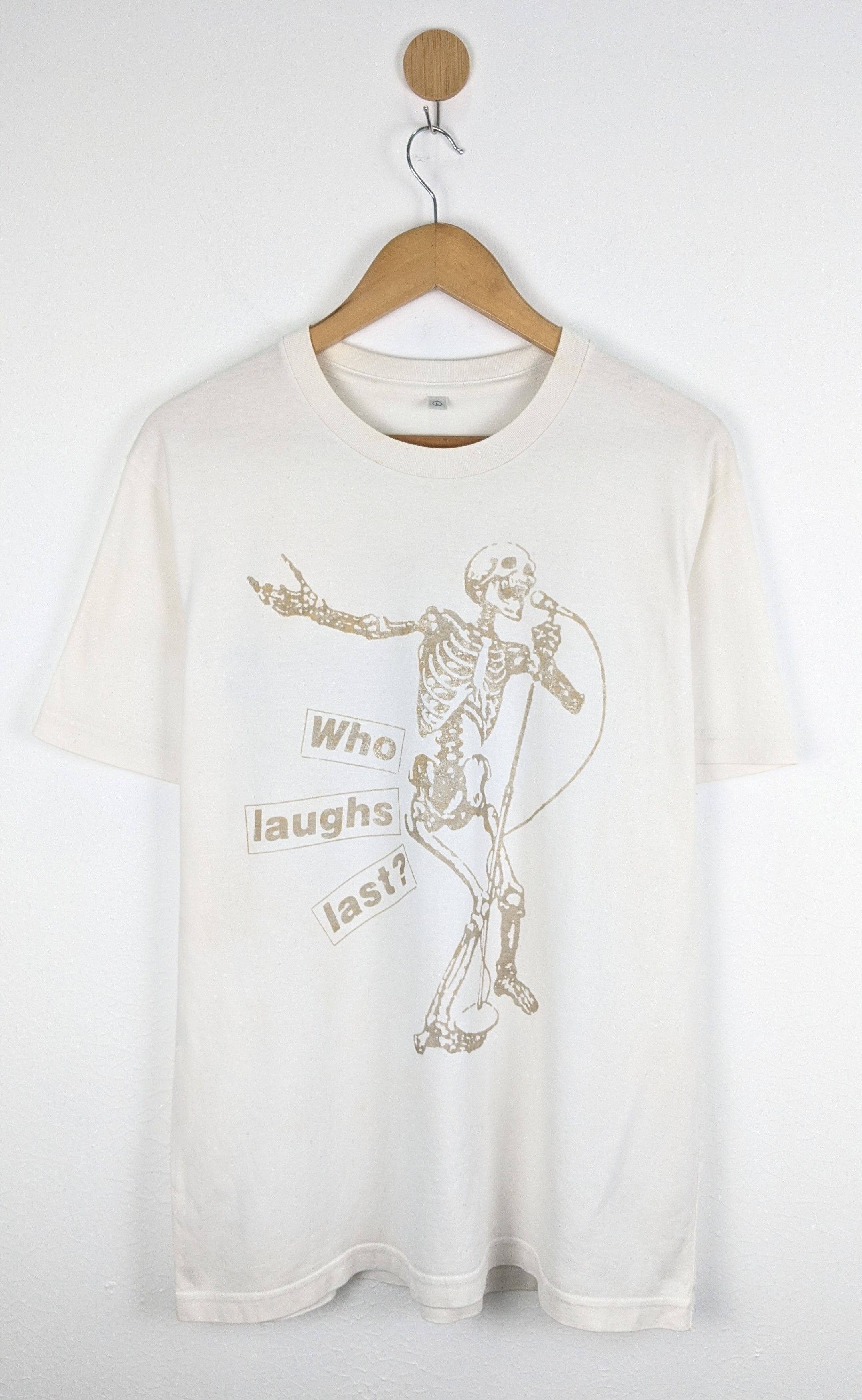 Barbara Kruger Barbara Kruger Who Laugh Last shirt Size US L / EU 52-54 / 3 - 1 Thumbnail