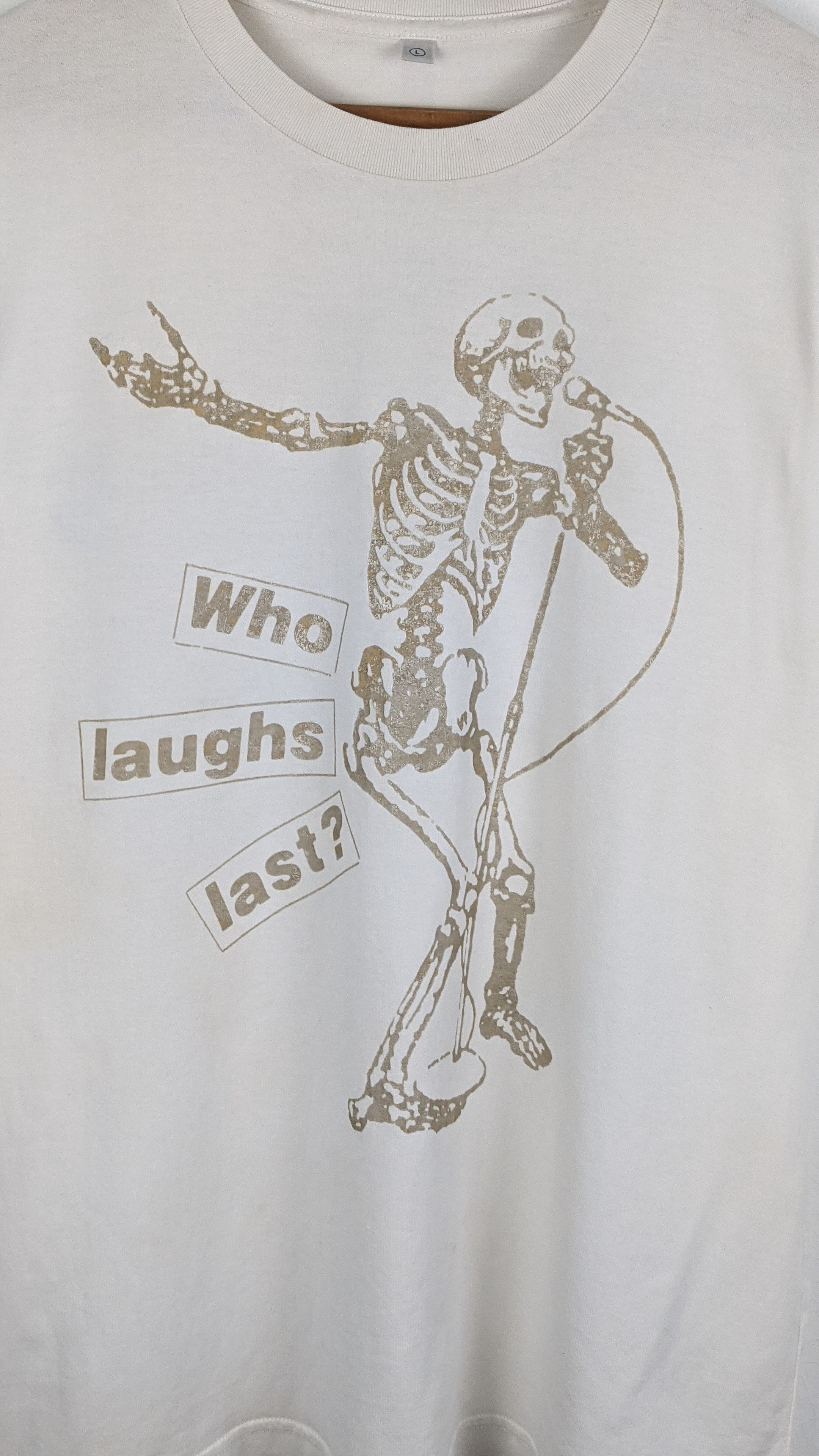 Barbara Kruger Barbara Kruger Who Laugh Last shirt Size US L / EU 52-54 / 3 - 3 Thumbnail