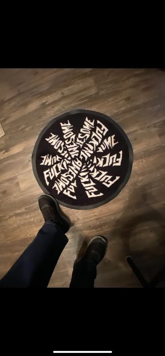 Fucking Awesome Fucking awesome spiral rug | Grailed