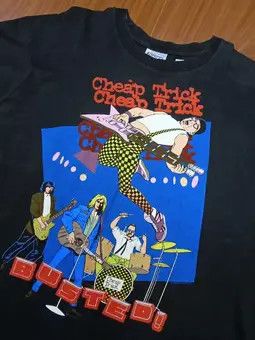 Band Tees × Hanes Tshirt cheap trick australia busted tour 1990 Size US L / EU 52-54 / 3 - 1 Thumbnail