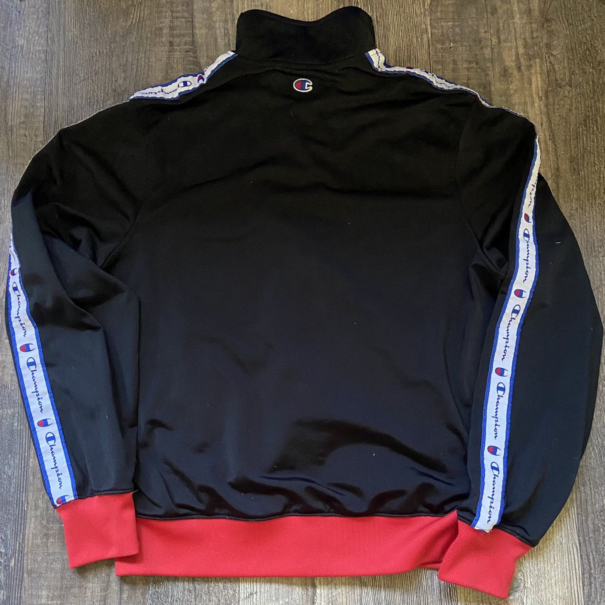Champion Champion taped logo full zip up track jacket Size US M / EU 48-50 / 2 - 2 Thumbnail