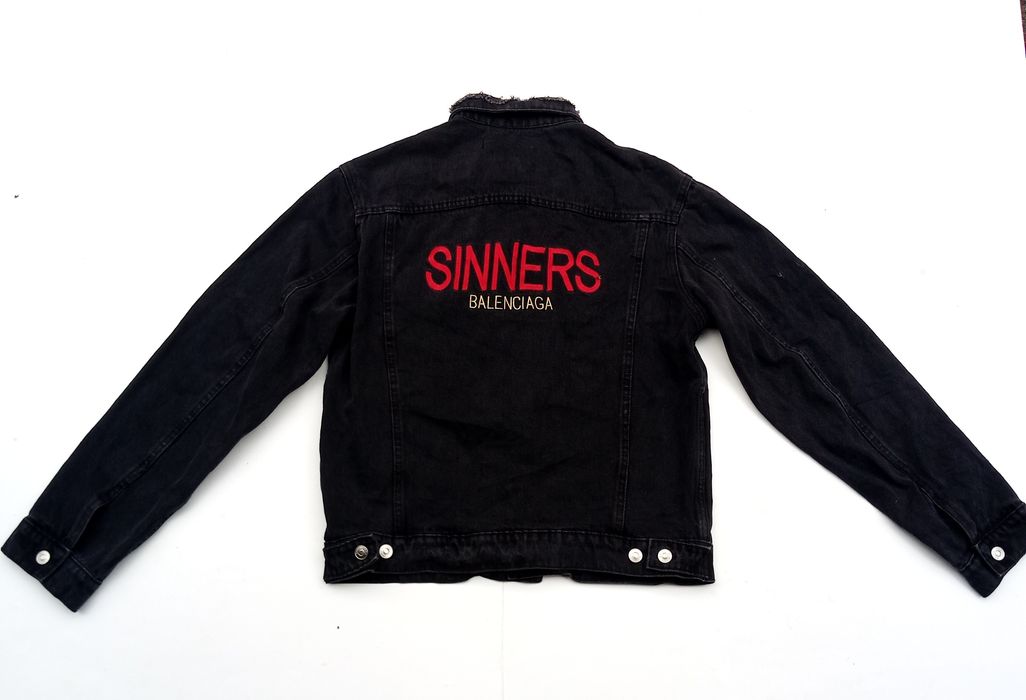 balenciaga sinners jacket